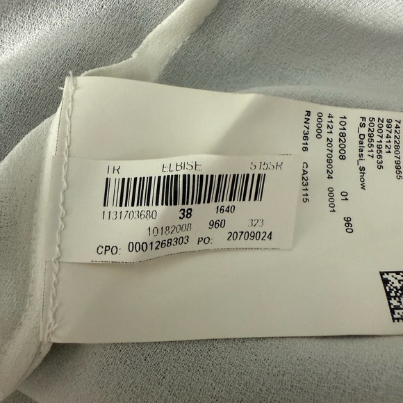 Boss Runway Edition Black Sheer Geometric Midi Dress Size 38 / US 6 - Picture 16 of 16